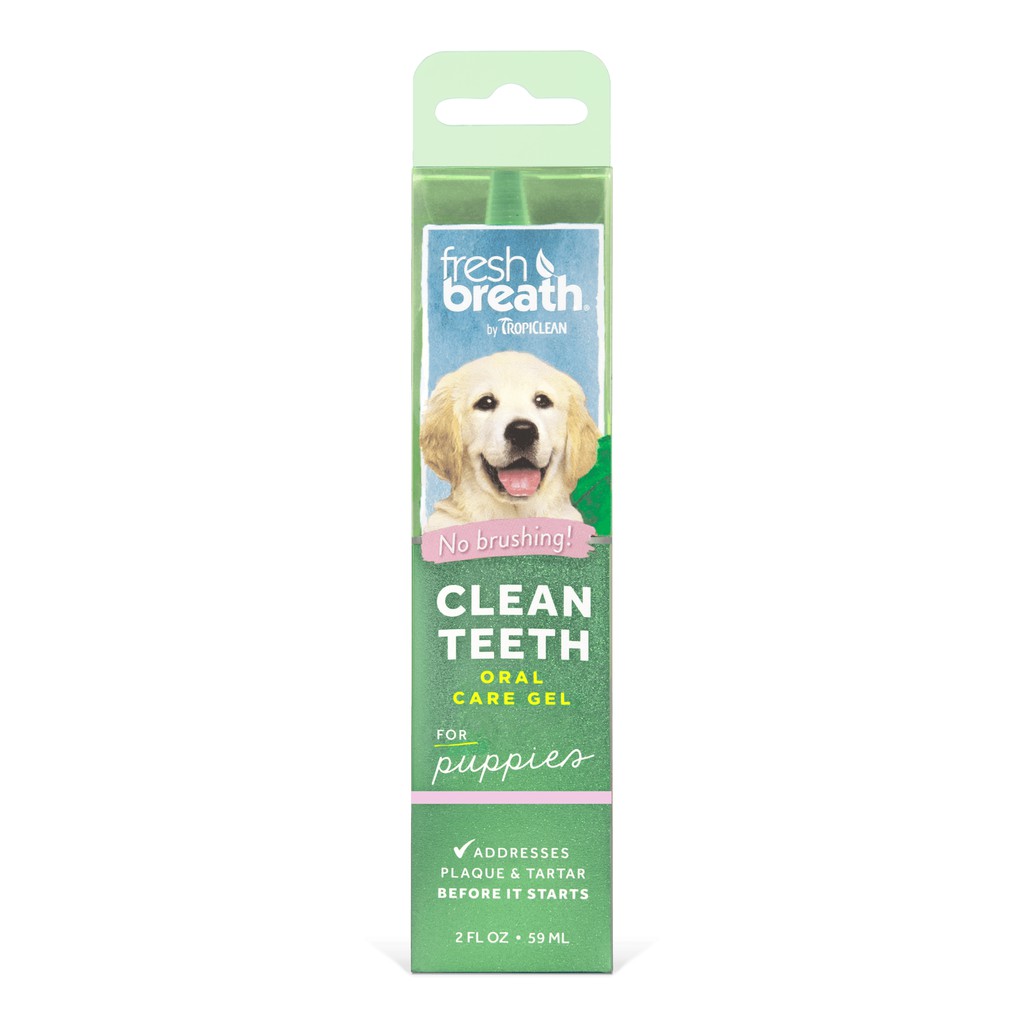 GEL ĐẶC TRỊ NGĂN NGỪA MẢNG BÁM CHO CHÓ CON - Fresh Breath Clean Teeth Oral Care Gel for puppy