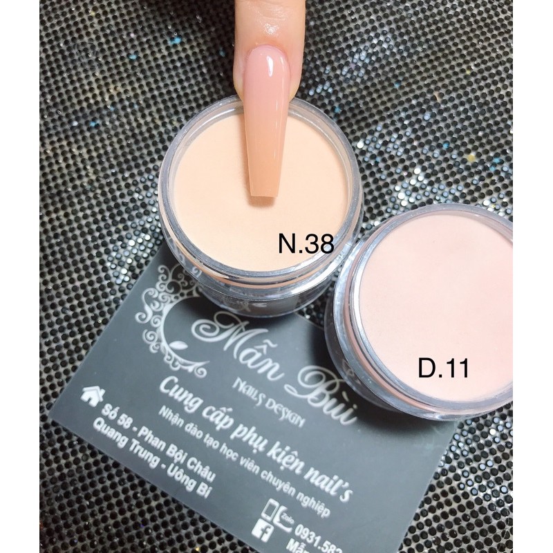 bột mỹ đắp móng N38 hũ 30g - 10g