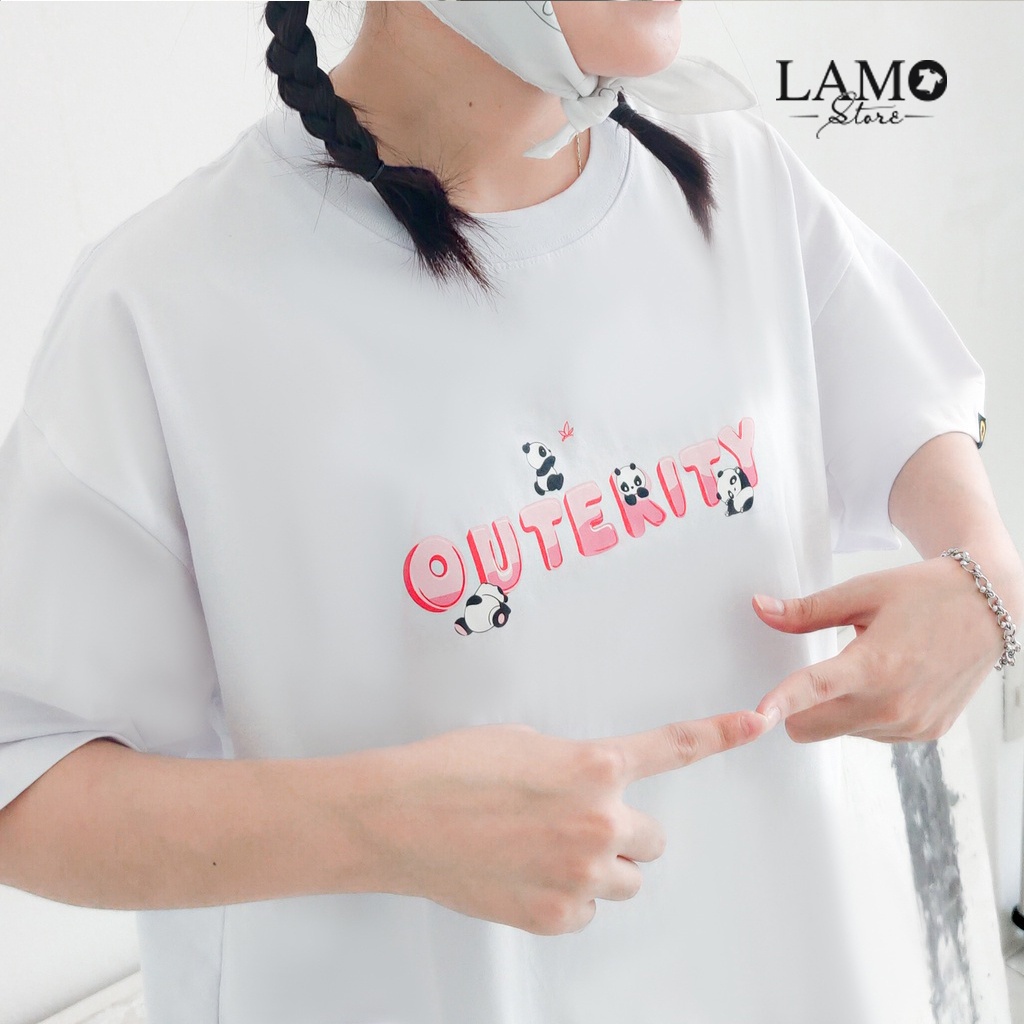 Áo Thun Panda Tee - Outerity -Lamo store-V24