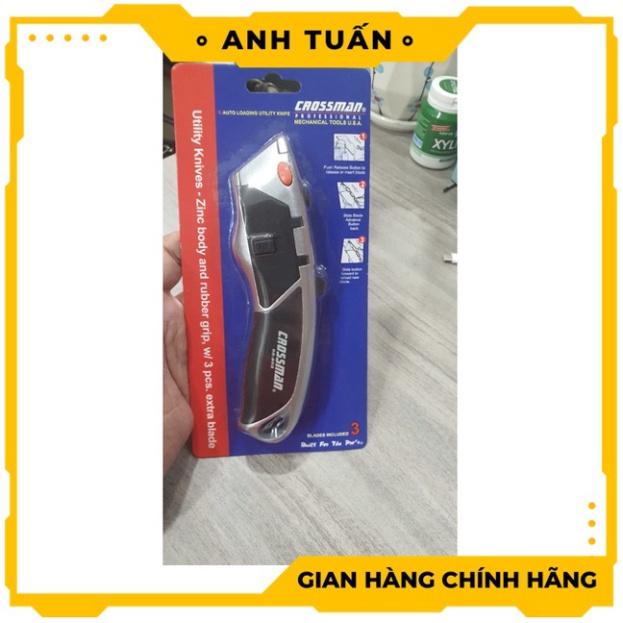 [RẺ NHẤT SHOPEE] Dao rọc giấy crossman 68-802