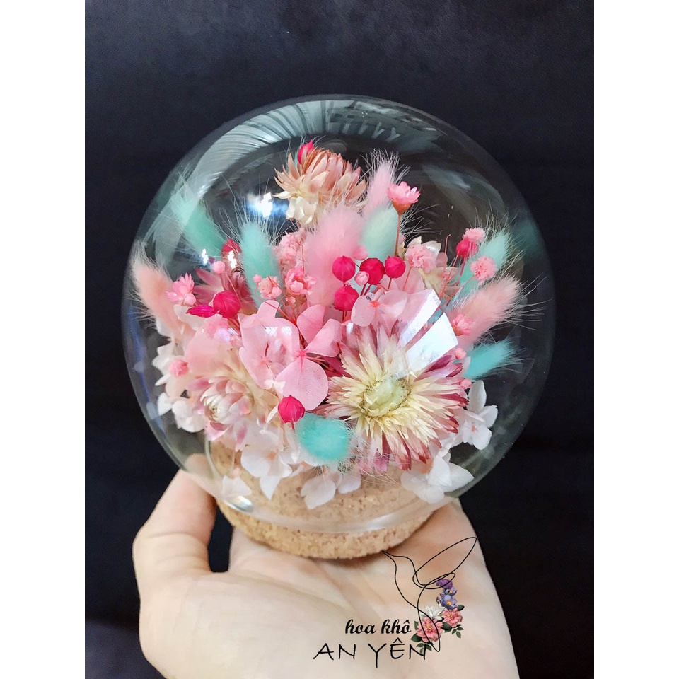 CHỤP THỦY TINH HOA KHÔ
