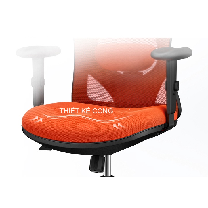 GHẾ CÔNG THÁI HỌC ERGONOMIC SIHOO M18-KHÔNG GÁC CHÂN