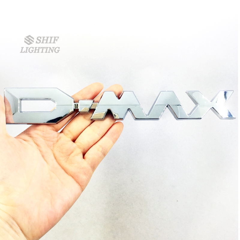 Nhãn dán trang trí xe hơi hình logo DMAX bằng nhựa ABS thích hợp cho ISUZU