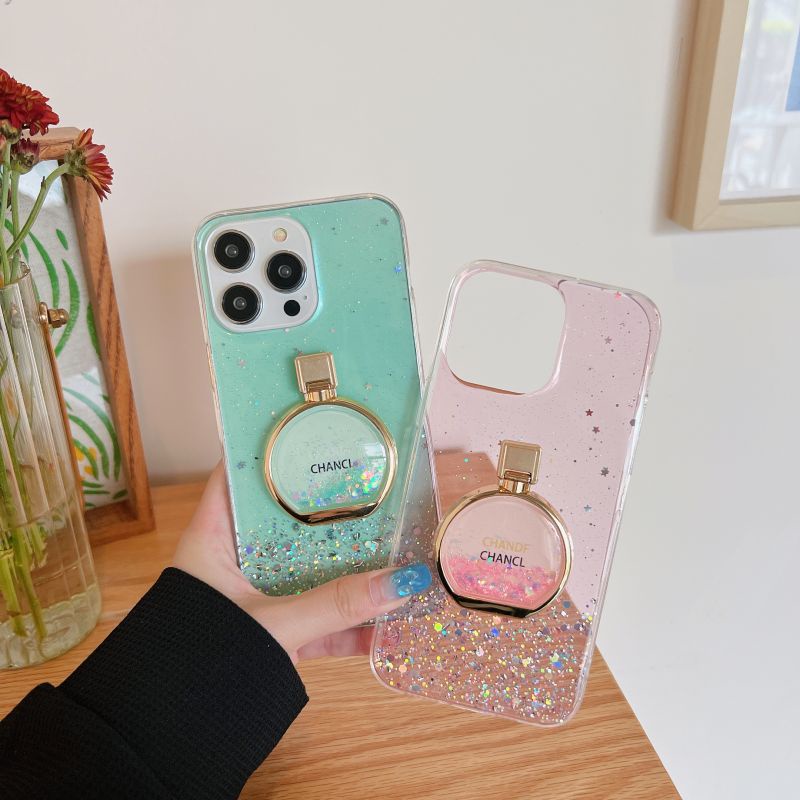 Ốp Lưng Kim Tuyến Có Đế Đỡ Cho iPhone 13 11 pro Max X XS Max 7 / 8 Plus