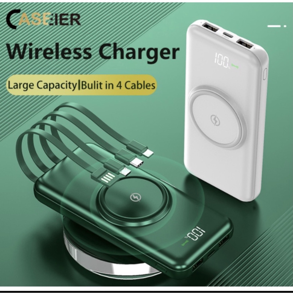 Sạc Dự Phòng Không Dây 20000mah Cho SAMSUNG Iphone 12 Mini Pro Max (10000mah)