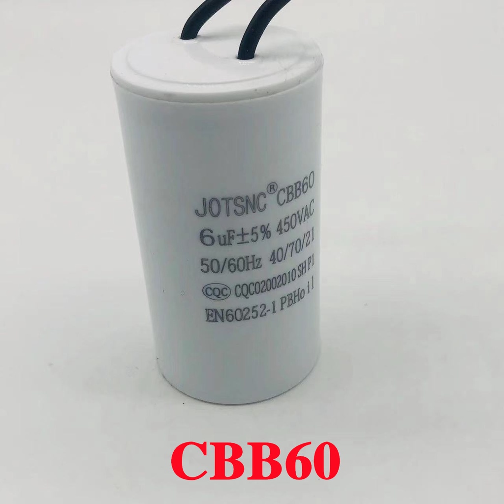 Tụ Điện CBB60 450V 3UF 4UF 5UF 6UF 8UF 10UF 12UF 14UF 15UF 16UF 18UF 20UF 25UF