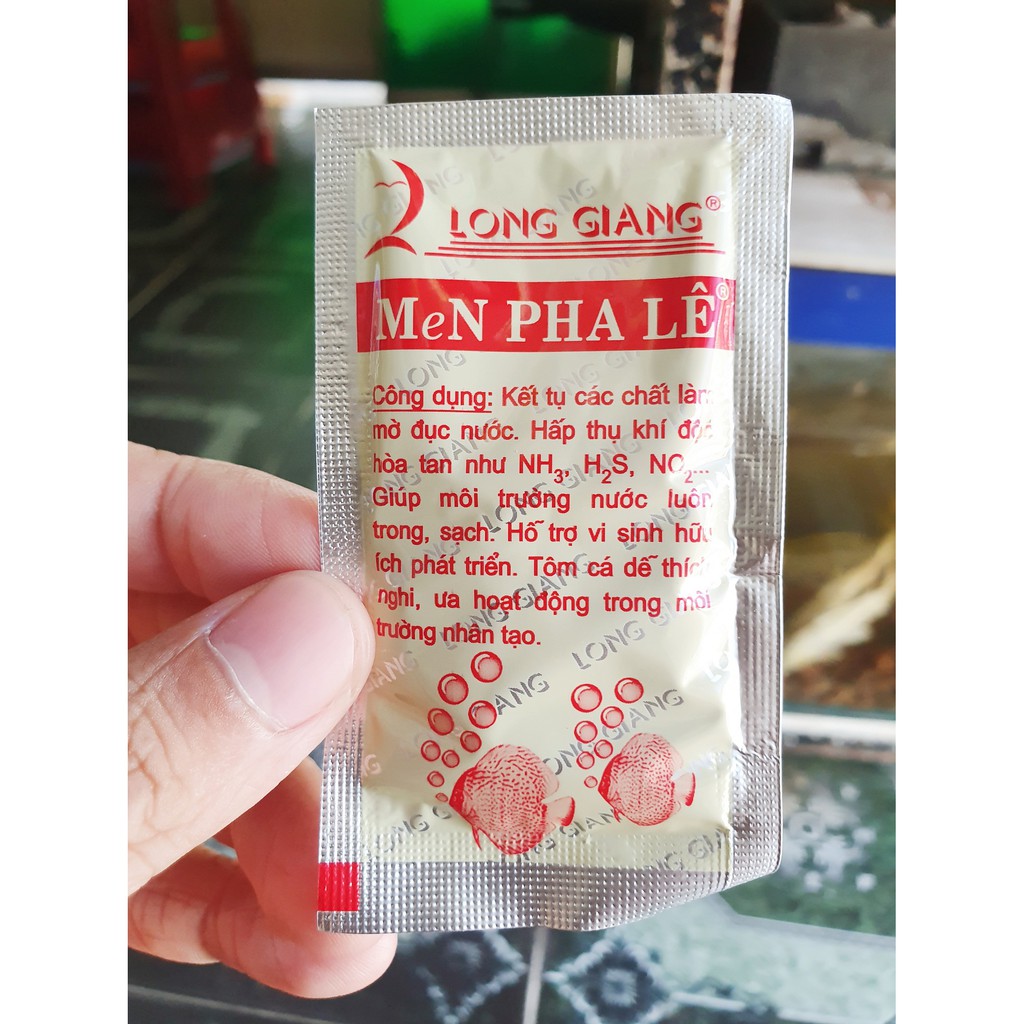 Men Pha Lê Giúp Làm Trong Nước Bể Cá