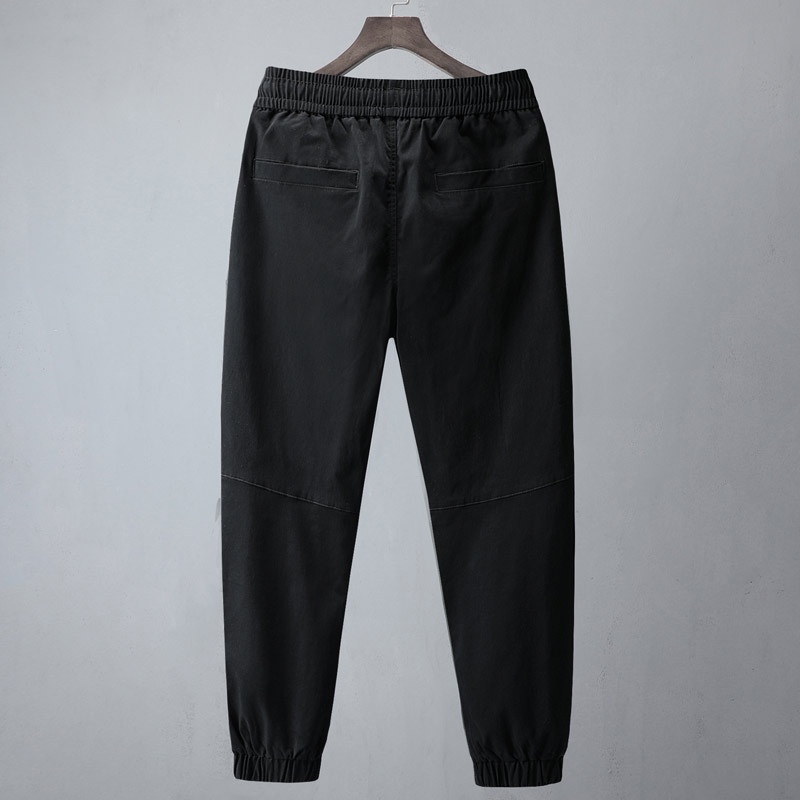 Quần jogger nam túi hộp chất kaki cotton mềm mịn C30