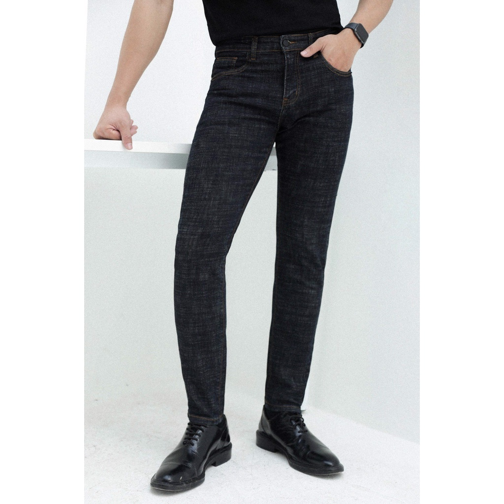 A/G Quần Jean Nam Cao Cấp Dark Blue Phom Skinny Phong Cách Sang Trọng Lịch Lãm | BigBuy360 - bigbuy360.vn