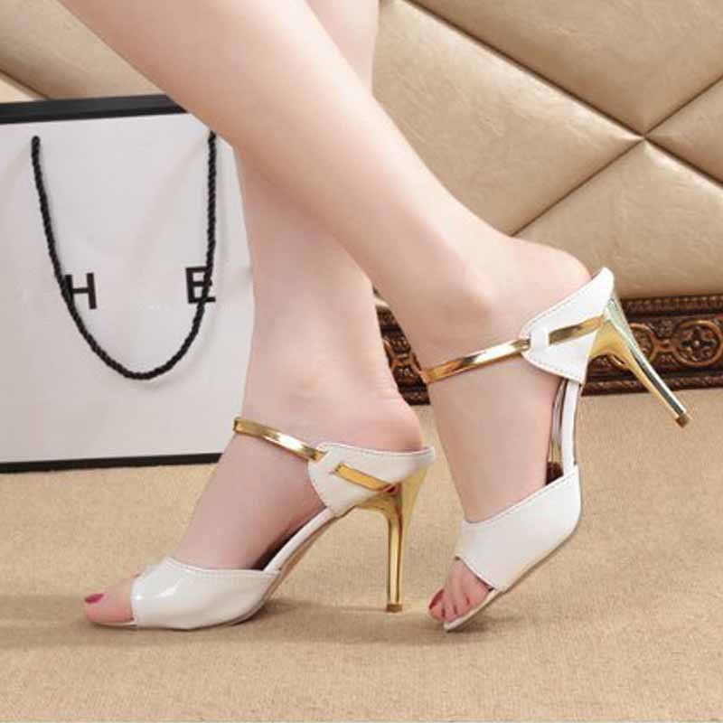 Giày Cao Gót Hở Ngón Thanh Lịch Cho Nữ ( 3 Màu )