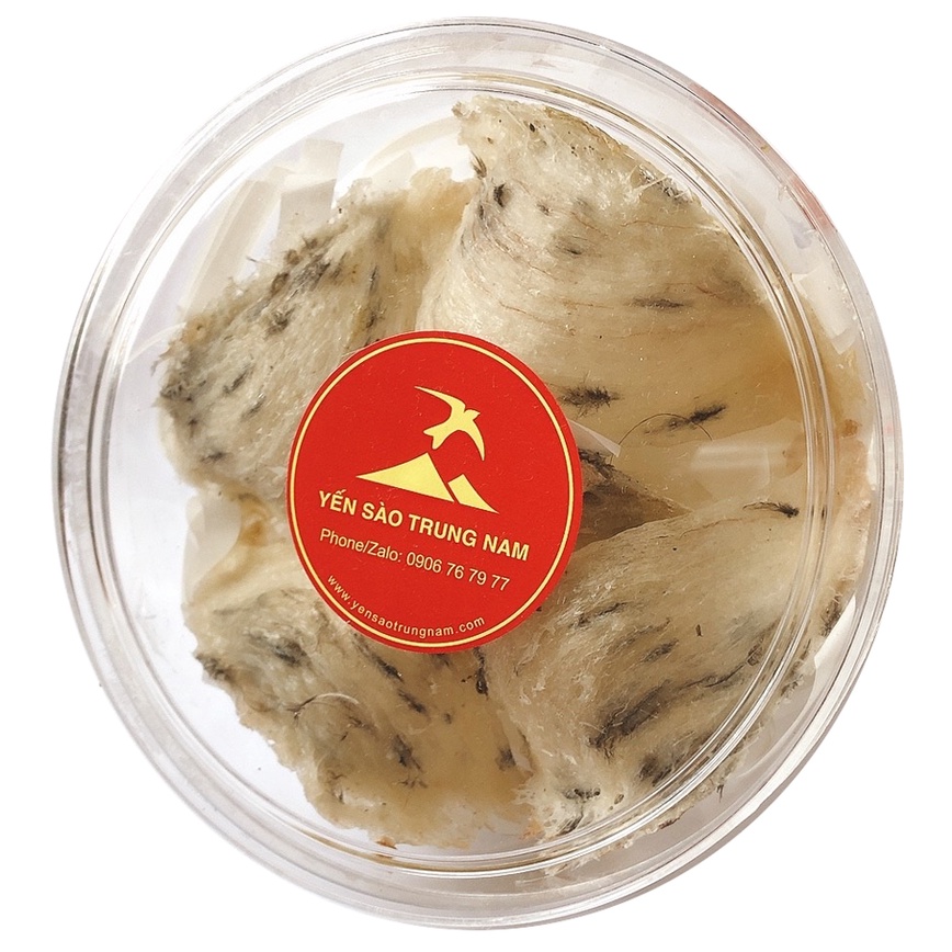 Tổ yến thô, Yến sào Trung Nam, Sản phẩm còn lông 100% tự nhiên nguyên chất, 30 gram /