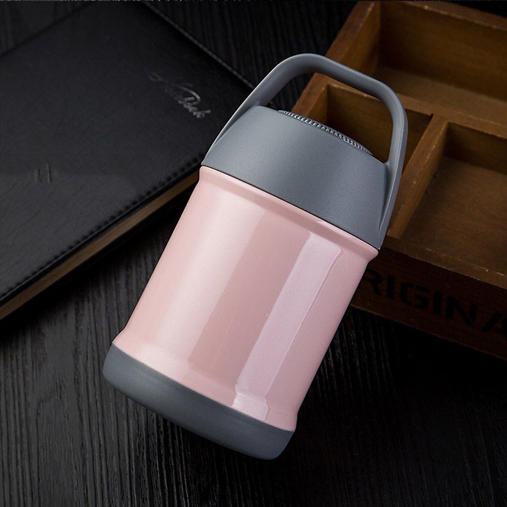 Bình ủ cháo giữ nhiệt đa năng 2 lớp 450ml tiện dụng cho gia đình | BigBuy360 - bigbuy360.vn