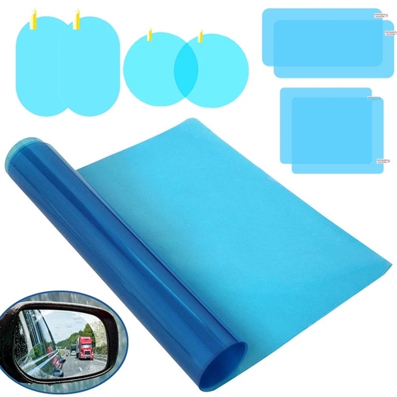 Miếng dán gương chiếu hậu chống thấm nước/sương mù thiết kế trong suốt an toàn đa năng dành cho nhà tắm / xe hơi