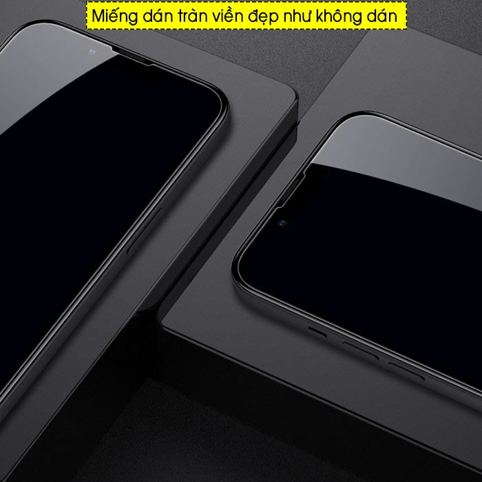 Kính cường lực 13 Pro Max / 13 Pro / 13/ 13 Mini Spigen GLAS-tR Slim HD