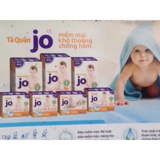 ( Sale 10% ) Bỉm Tã quần Jo size s44/m40/l36/xl32/xxl28 (chống hăm toàn diện)