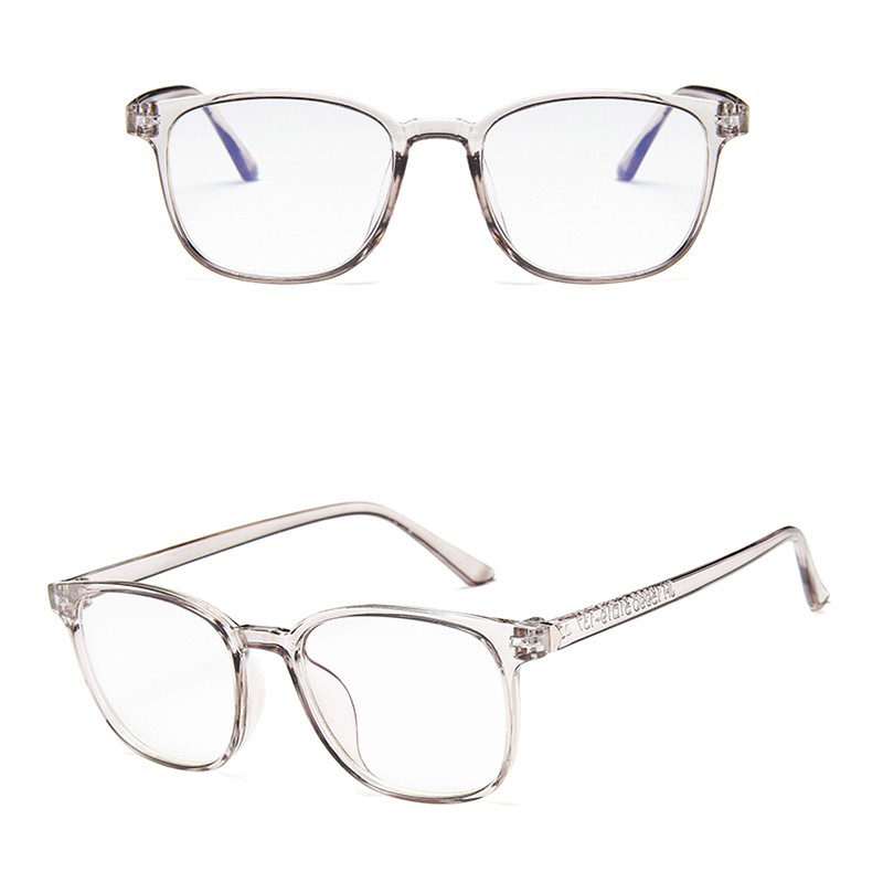 MATA Mắt Kính Gọng Oval Chống Ánh Sáng Xanh Phong Cách Hàn Quốc Cho Nam Và Nữ