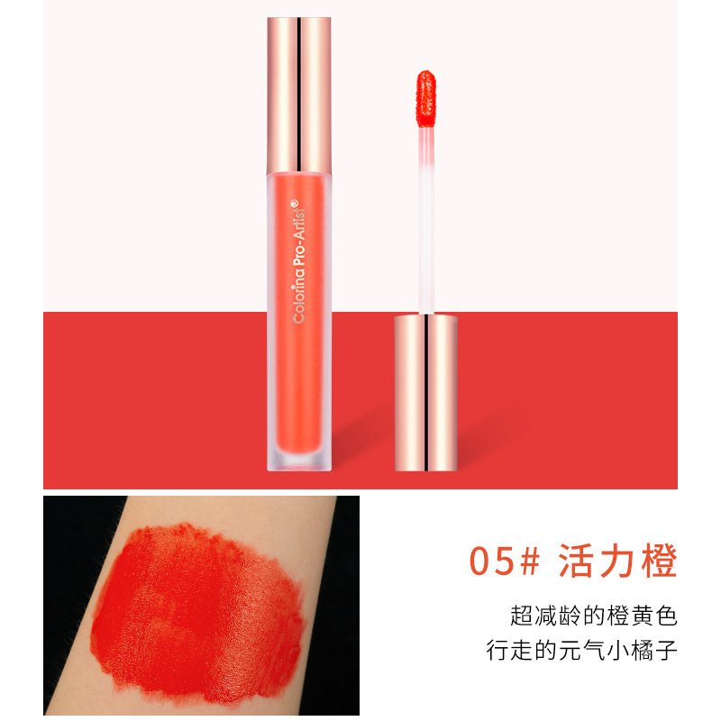 (Hàng Mới Về) Son Môi Lì Thiết Kế Vỏ Màu Vàng Đồng Độc Đáo | BigBuy360 - bigbuy360.vn