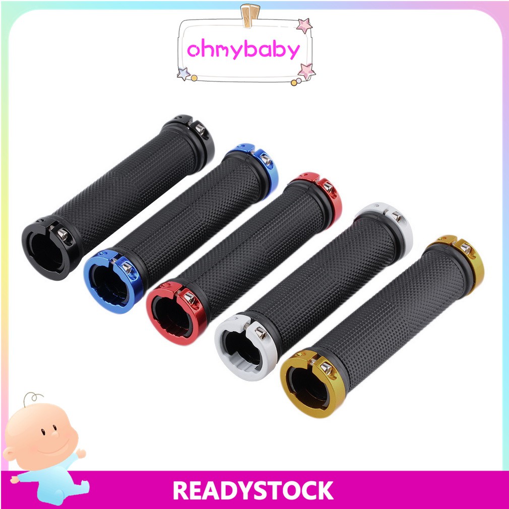 【OMB】1 Cặp/ Cặp tay lái xe đạp chống trượt bằng nhựa