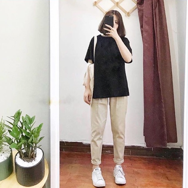 Quần Kaki Basic Pant màu tan Unisex