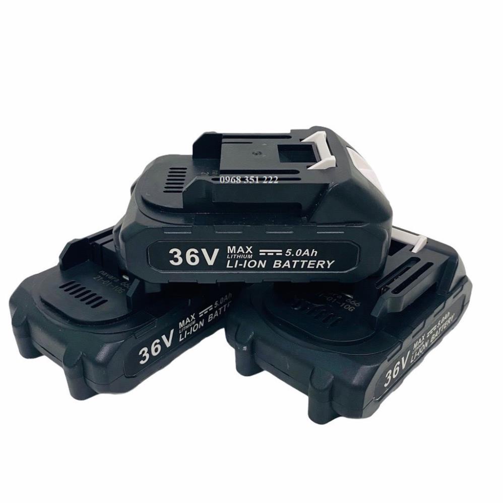 Pin MAKITA 36v 5 cell , chân pin phổ thông bảo hành 6 tháng hỏng đổi mới