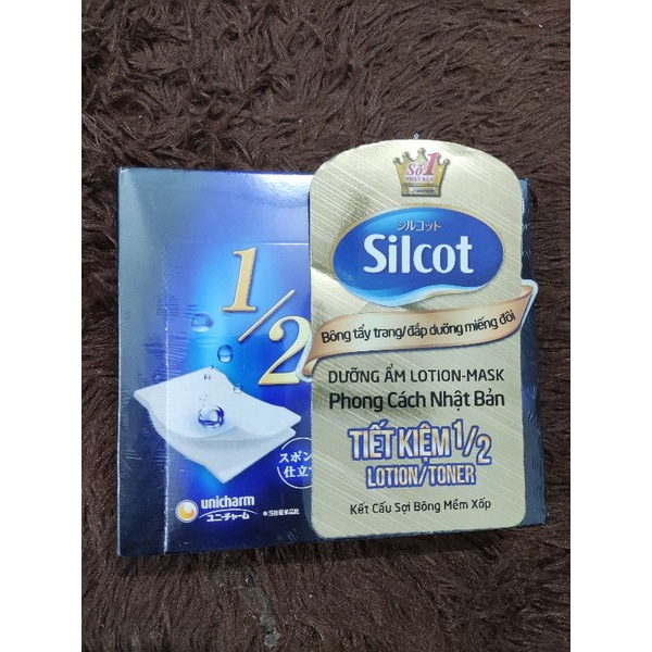 Bông Tẩy Trang Silcot Cao Cấp Hộp 82 Miếng/ 66 Miếng