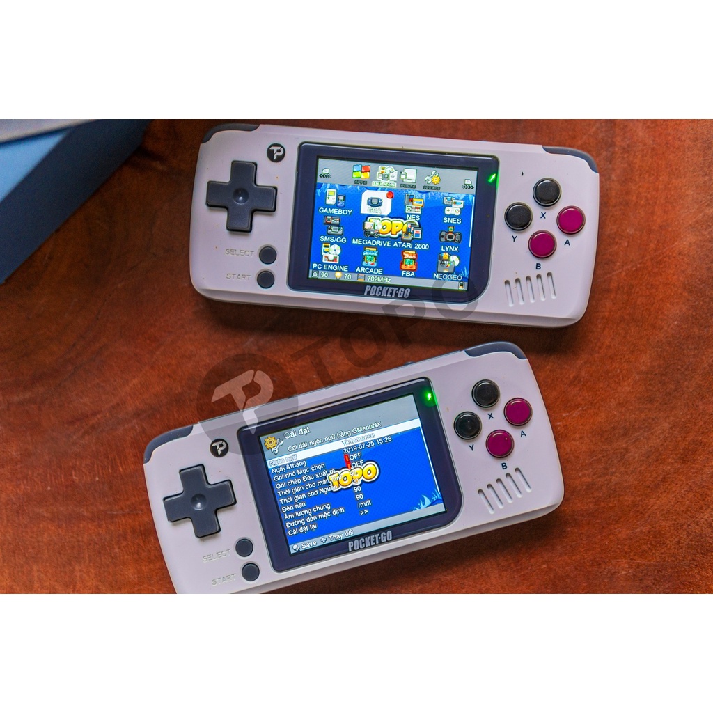  Máy chơi game Pocket Go - Giả lập 16 hệ game Retro, màn hình 2.5 inch IPS | BigBuy360 - bigbuy360.vn