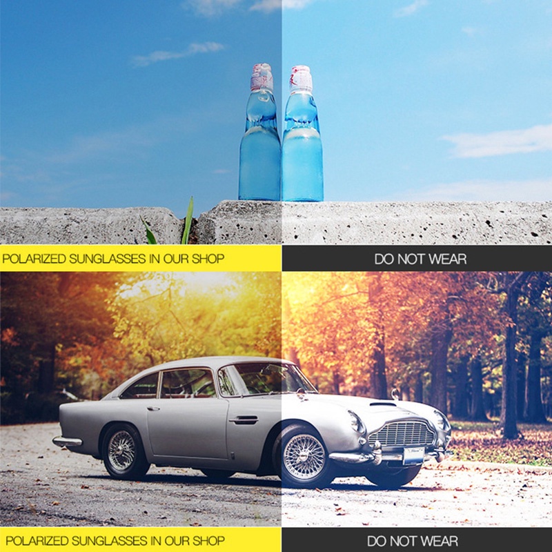 Kính Mát Phân Cực Chống Tia UV400 Phong Cách Thể Thao Thời Trang Cho Nam