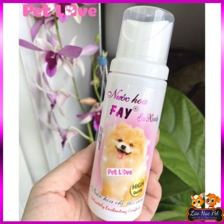 Nước hoa Fay EN-ROSELY dành cho thú cưng - Hương thơm xịt khử mùi chó mèo - Lọ 100mi