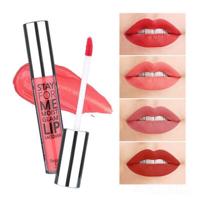 SON KEM LÌ BEAUTY CO SEOUL STAY FOR ME MATTE GLAM LIP LACQUER