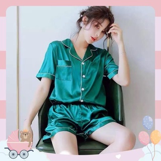 🌸2️⃣ [QUÀ TẶNG] [BIGSIZE] [FREESHIP] Bộ lụa pyjama mặc nhà mềm mịn mát
