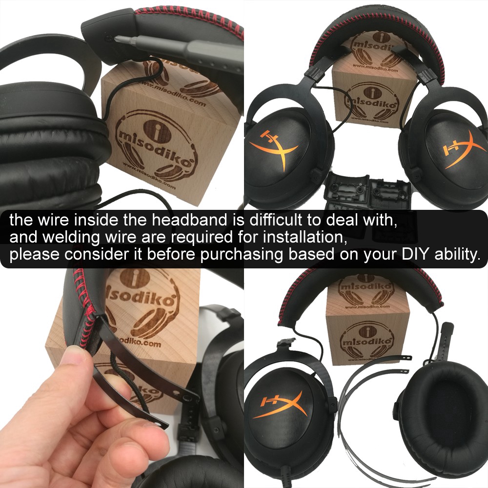 Miếng Đệm Băng Đô Thay Thế Cho HyperX Cloud/ Cloud 2 II/ Cloud Alpha/ Cloud Revolver S