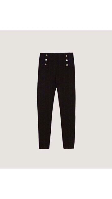 Quần legging 6 khuy cạp cao siêu thon gọn | BigBuy360 - bigbuy360.vn