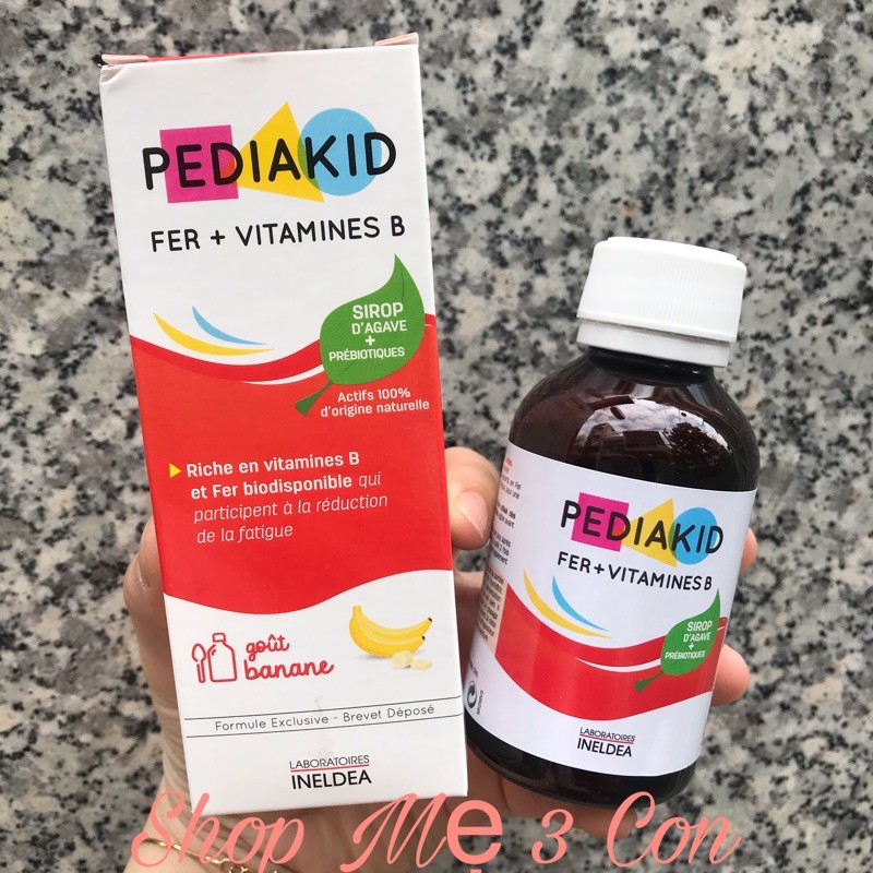 [Mẫu mới] Pediakid bổ sung Sắt Fer + Vitamin B thumbnail