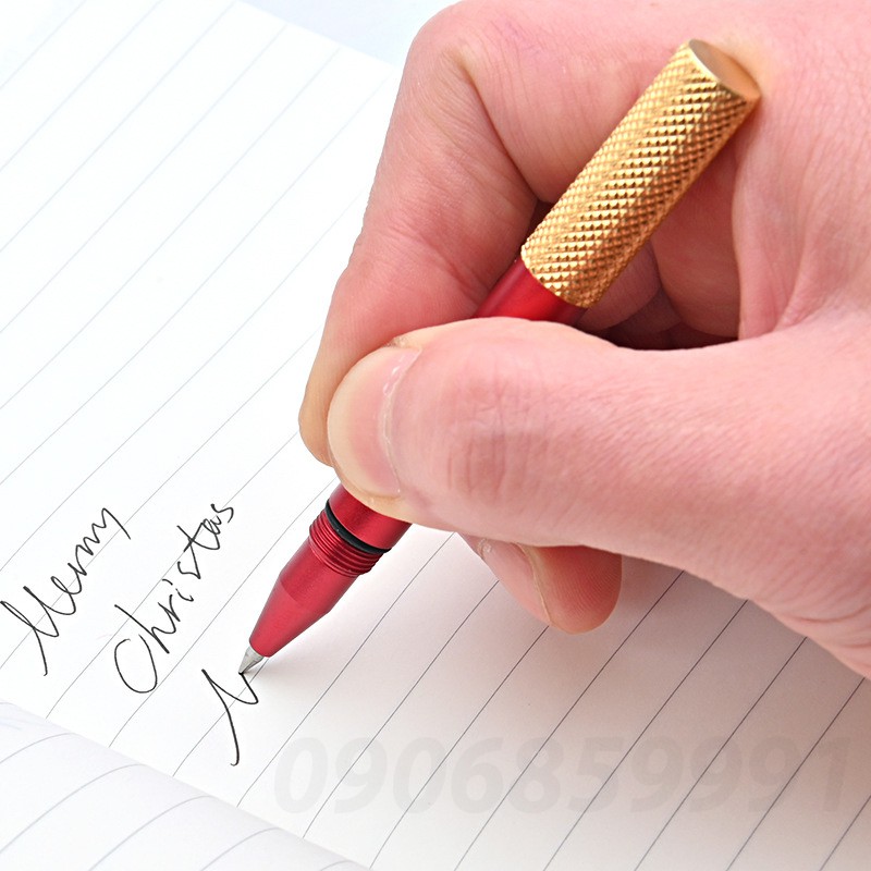 Bút ký,bút bi móc khóa EDC hình gậy như ý