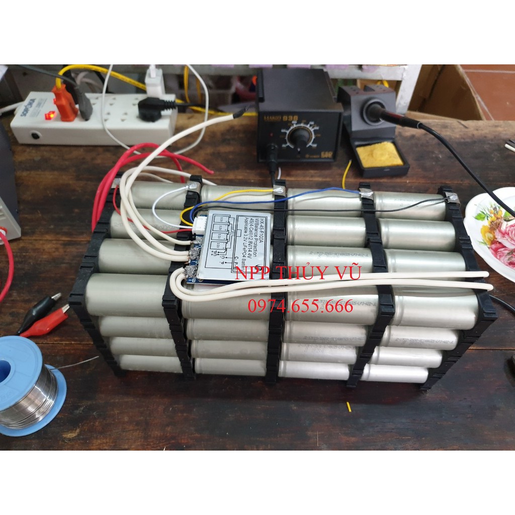 Pin 32650 🌟LITHIUM🌟 6AH -   Pin sắt phốt phát mới 100%