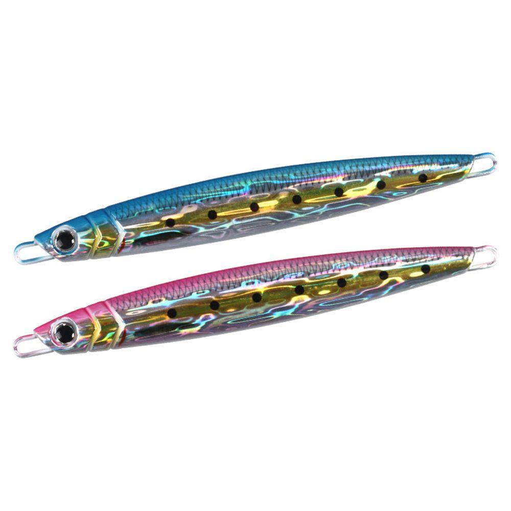 MUVAKO Mồi Câu Cá Bằng Kim Loại 60g 80g 100g Kèm Móc Câu Tiện Dụng