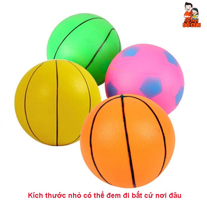 Bóng bơm hơi vận động thể thao cho bé (Đường kính 12cm)