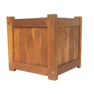 Chậu gỗ trồng cây Vuông D30