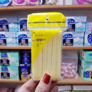 Lẻ Mút rửa mặt bọt biển Chivey Nhật Bản - Chính hãng