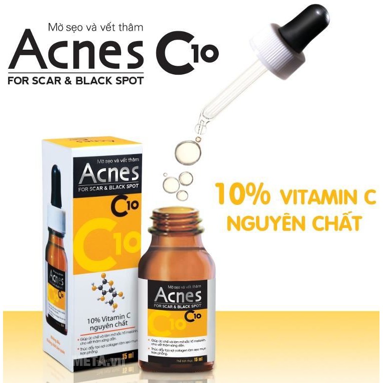 Acnes c10 - dung dịch làm mờ sẹo và vết thâm - ảnh sản phẩm 3