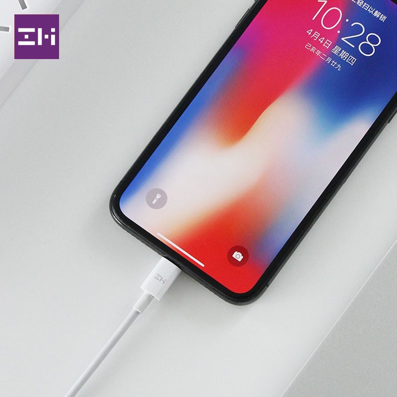 Cáp sạc USB-C to Lightning ZMI, Có MFi, Hỗ trợ sạc nhanh PD, Model AL870