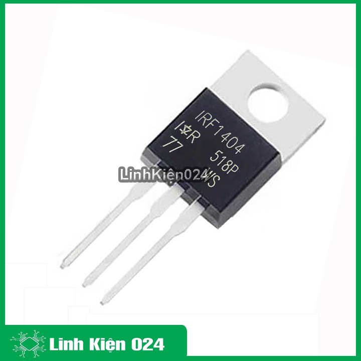 Sản phẩm MOSFET IRF1404 TO-220 202A 40V N-CH