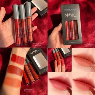 Set son kem sivanna soft matte kháng nước tuyệt đẹp