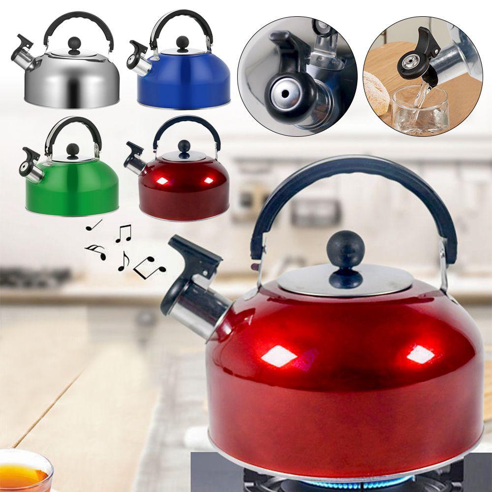 HECCEH Ấm Đun Nước 3L Bằng Thép Không Gỉ Có Tay Cầm Tiện Dụng Cho Gia Đình / Văn