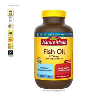 Dầu Cá Omega3 Fish Oil