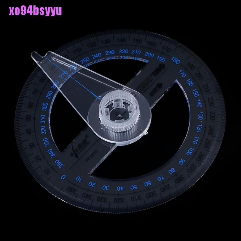 Thước Đo Chỉ Bằng Nhựa Xo94Bsyu Đường Kính 10cm Xoay 360 Độ Nhỏ Gọn