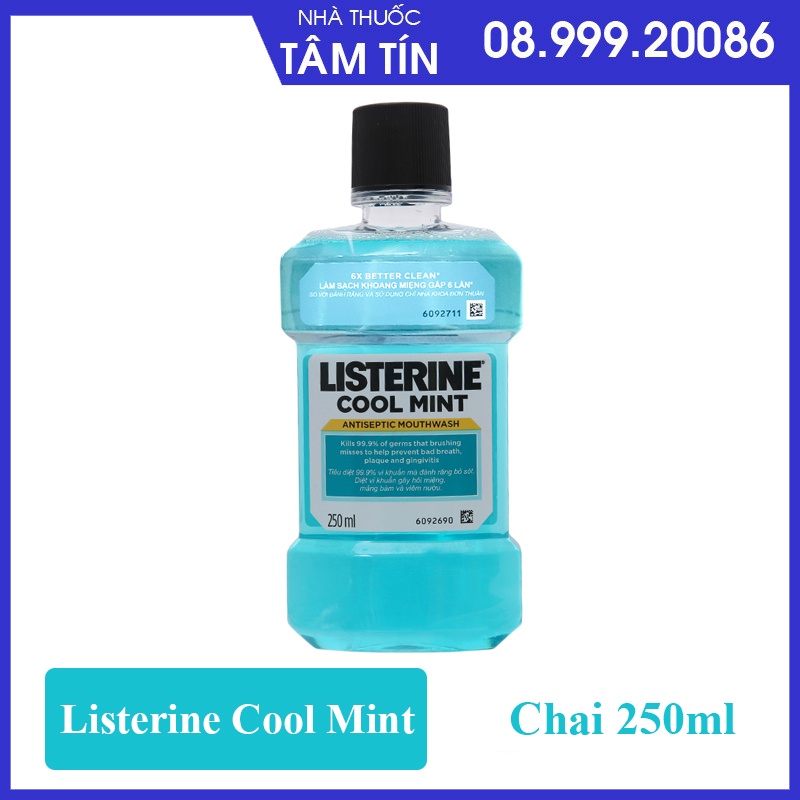 Nước súc miệng Listerine 250ml