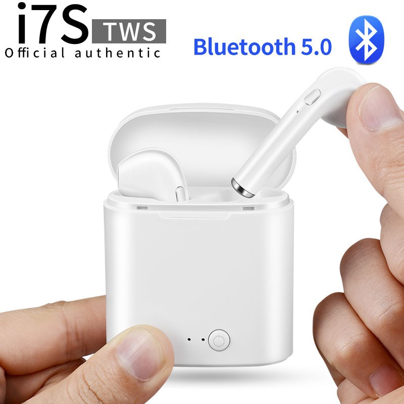 Tai nghe Bluetooth không dây i7s-Tws tai nghe kèm hộp sạc âm thanh cực hay
