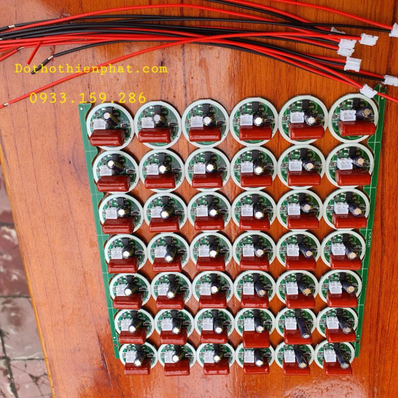 Bộ mạch led đèn thờ siêu sáng 2cm