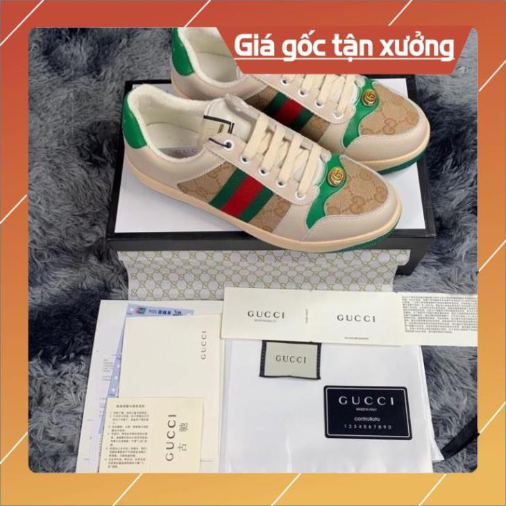 [FREESHIP+ HÀNG CAO CẤP] GIÀY GUCCI SƠN TÙNG FULL PHỤ KIỆN, GIÀY THỂ THAO NAM NƯ FULL BOX